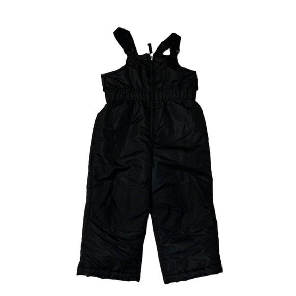 Healthtex boy girl bib overall snowsuit snow pants size 3T black - Picture 1 of 4